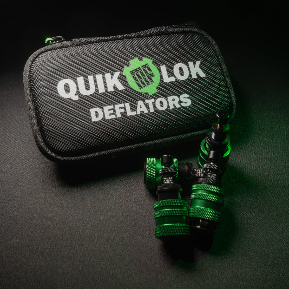 QuikLok Deflators: Quick-Connect, Auto-Stop Tire Deflators | MORRFlate