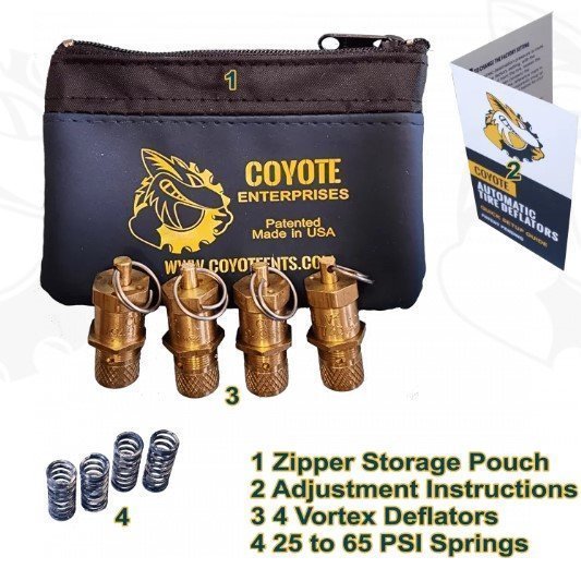 Coyote Vortex Automatic Tire Deflators