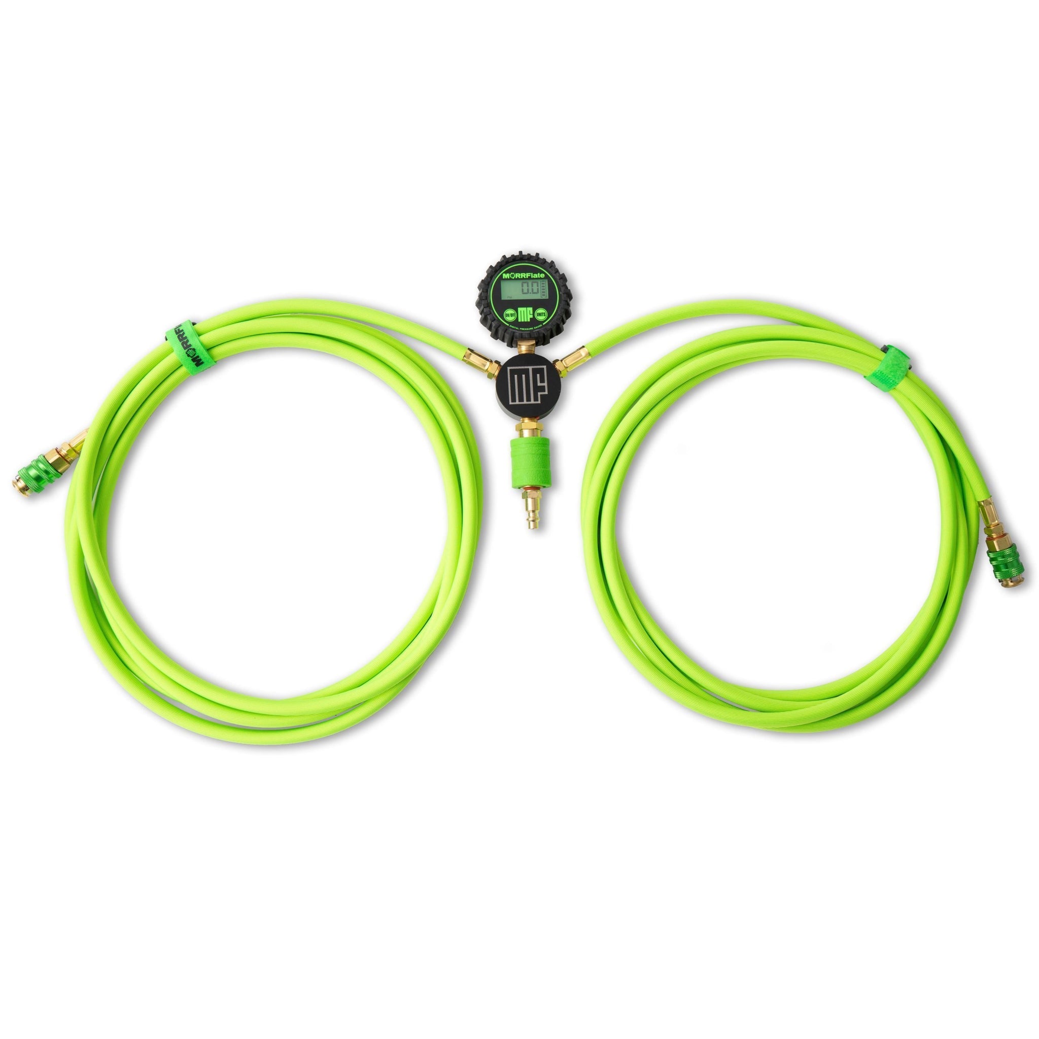 MORRFlate Braided Duo: 2-Tire Hose Kit, 13ft Hoses