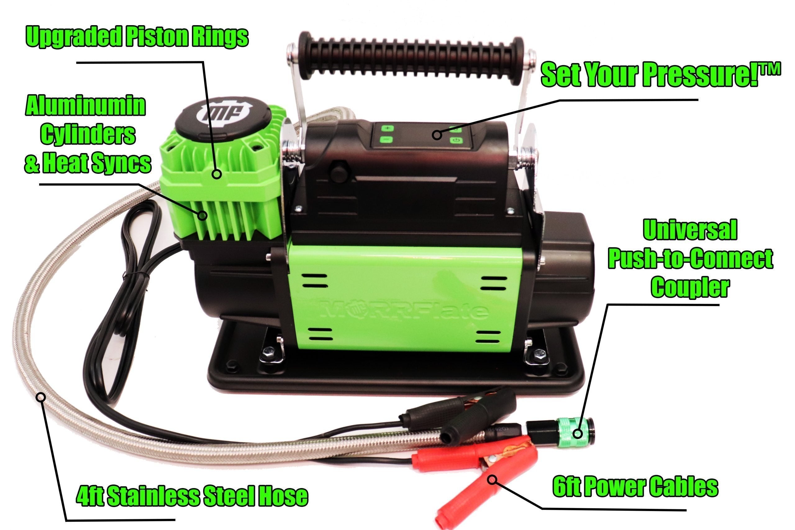 MORRFlate FiveSix PSI Pro Portable 12v Compressor - Gen2 – MORRFlate