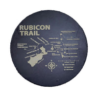 Rubicon Trail 12" Slate Round