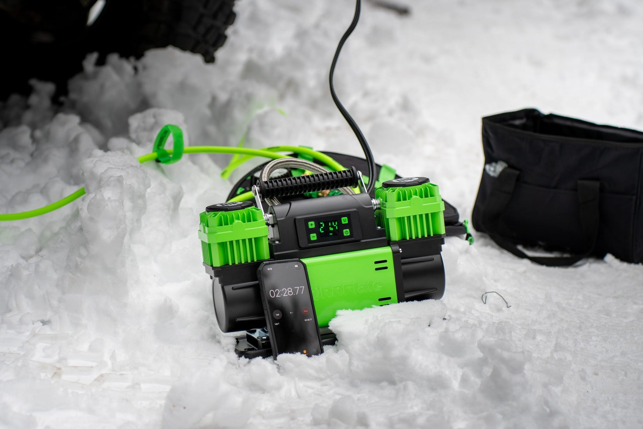 MORRFlate TenSix PSI Pro 12v Portable Compressor - Gen2